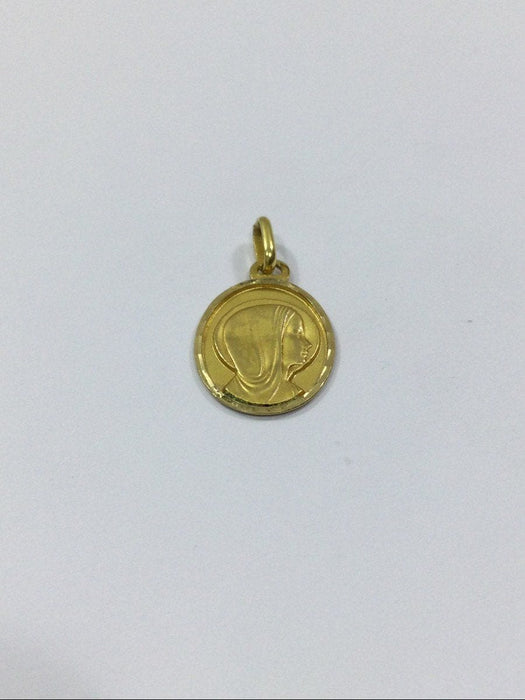 Pendentif Petite Médaille De La Vierge 58 Facettes