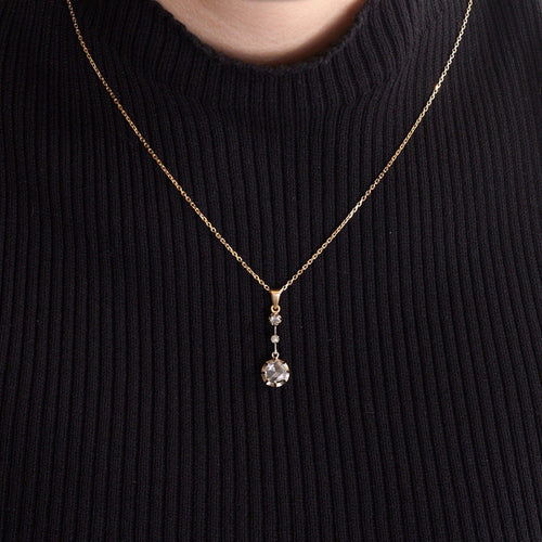 Pendentif Pendentif Diamant taille rose 58 Facettes EL2-100