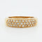 Bague 53 Bague Or jaune Diamants 58 Facettes REF 3065/12