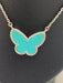 Van Cleef & Arpels pendant - turquoise Butterfly pendant 58 Facettes 096322243181
