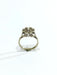 Bague 50 Bague Carrée Or Blanc Diamants 58 Facettes