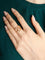 Bague 55 Repossi - Bague "White Noise" en or rose 58 Facettes