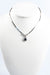 Diamond and sapphire set necklace 58 Facettes CLDSABODSAOC56-1