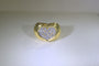 Bague 53 Bague  Coeur Diamants 58 Facettes