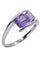 Bague 54 BAGUE MODERNE AMÉTHYSTE 58 Facettes 060101