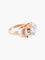 Bague 54.5 Bague Art Déco Or rose 58 Facettes