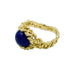 Gilbert Albert ring. Beautiful yellow gold Mimosas ring and interchangeable beads 58 Facettes