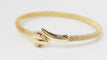 Bracelet 17cm Bracelet serpent en or jaune et rubis 58 Facettes 32541