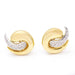 Boucles d'oreilles Boucles d'Oreilles 2 Ors Diamants 58 Facettes D359882JC