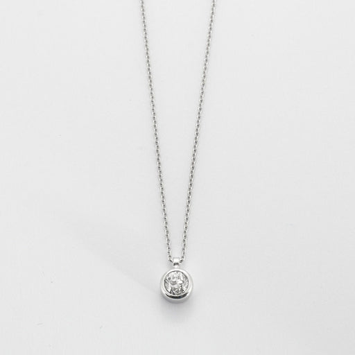 Collier Collier pendentif Diamant solitaire 58 Facettes