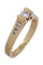 Bague 53 BAGUE STYLE SOLITAIRE DIAMANTS 0.17 CARAT 58 Facettes 073141