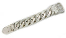 HERMÈS bracelet. Sellier Buckle Collection, TGM silver bracelet 58 Facettes