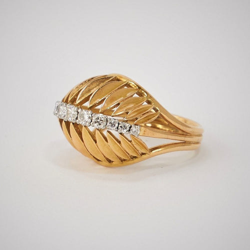 Bague Bague Vintage Coquille, Diamants 58 Facettes LOT 3804