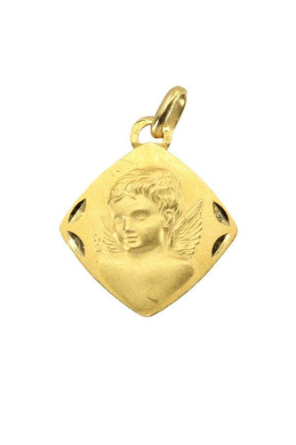 Pendentif MÉDAILLE ANGE 58 Facettes 040961