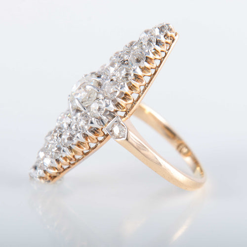 Bague Bague Marquise Diamants 58 Facettes 220396