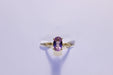 Ring 52 Amethyst Gold Ring 58 Facettes
