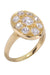 Bague 55 BAGUE ANCIENNE PAVAGE DIAMANTS 58 Facettes 066341