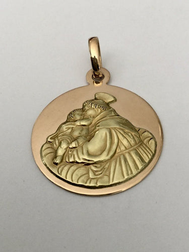 Pendentif Pendentif en Or jaune & rose 58 Facettes