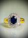 Ring 60 Sapphire Diamond Ring 58 Facettes f81lp23