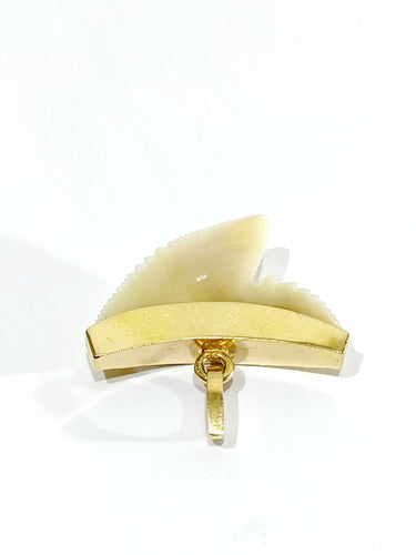 Pendentif Pendentif Or jaune dent de requin 58 Facettes