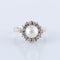 Bague 51 Bague Perle Diamants 58 Facettes JE94