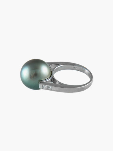 Bague Bague Perle de Tahiti 58 Facettes