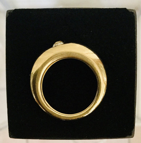 Bague 54 Bague en Or jaune & diamant 58 Facettes