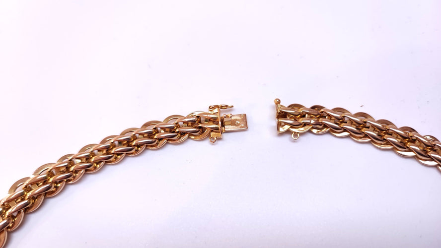 Collier Collier en or jaune 58 Facettes RA-143/1