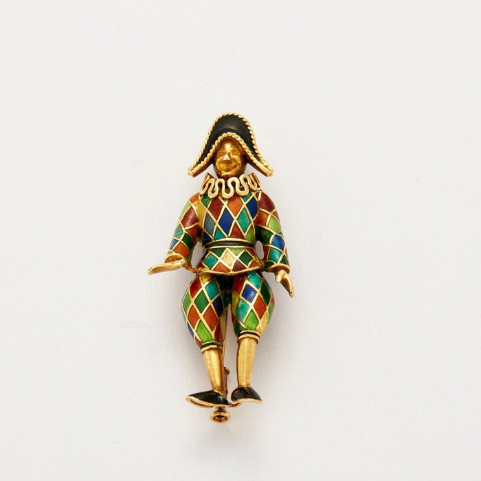 Broche Broche Arlequin Email 58 Facettes 230901