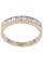Bague DEMI-ALLIANCE DIAMANTS 58 Facettes 064661