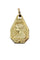 Pendentif MÉDAILLE VIERGE ART-DÉCO 58 Facettes 042811