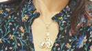 Necklace Old cameo necklace and fine pearls 58 Facettes 32003