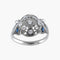 Bague 53 Bague ancienne en or blanc et diamants 58 Facettes P6L11