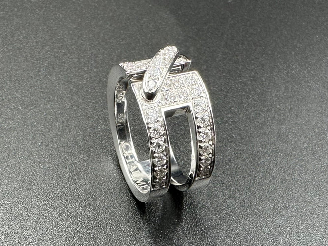 Bague 53 CHAUMET - Bague Liens Diamants 58 Facettes