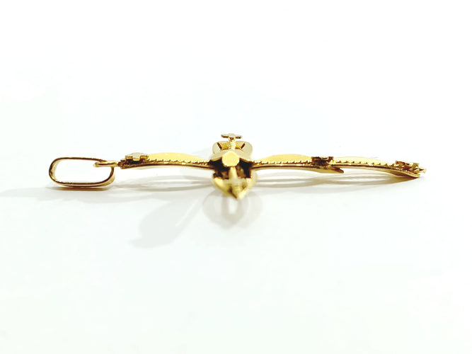 Pendentif Pendentif Croix Or jaune 58 Facettes