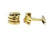 BVLGARI cufflinks. BZero1 collection, yellow gold cufflinks 58 Facettes