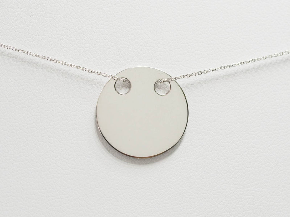 Collier Collier Mini Disc On Chain de Ginette NY 58 Facettes 27876