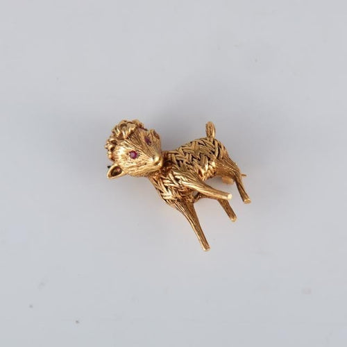Broche Boucheron - Petite broche bélier 58 Facettes