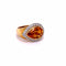 Bague Bague Citrine Art Deco 58 Facettes