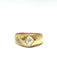 Ring Diamond diamond bangle ring 58 Facettes