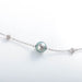 TAHITI PEARL AND DIAMOND LONG NECKLACE 58 Facettes LP 889