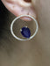 Boucles d'oreilles Boucle d'oreilles Or jaune Saphir Ceylan et Diamants 58 Facettes EAR111