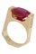Bague 51 BAGUE DE CRÉATEUR RUBIS ET DIAMANTS 58 Facettes 049491