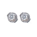 Earrings Studs Diamonds 3 claws 58 Facettes 8411