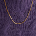 Necklace Necklace Yellow gold 58 Facettes