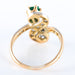 Ring Toi & Moi emerald diamond ring 58 Facettes 2845