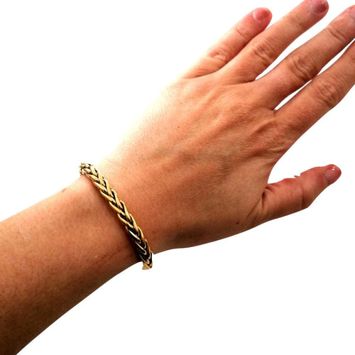 Bracelet Bracelet en or jaune vintage 58 Facettes 3123