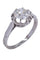 Bague 54 BAGUE SOLITAIRE ancien diamant 58 Facettes 076701