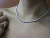 Necklace Diamond river necklace White gold 58 Facettes 190