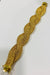 Luminous bracelet braided bracelet in yellow gold 58 Facettes